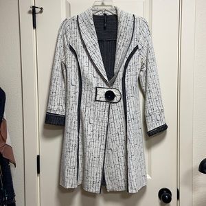 Ic by Connie k long jersey knit jacket